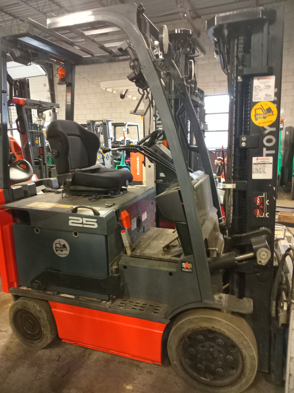 Toyota Electric Forklift (#C026)