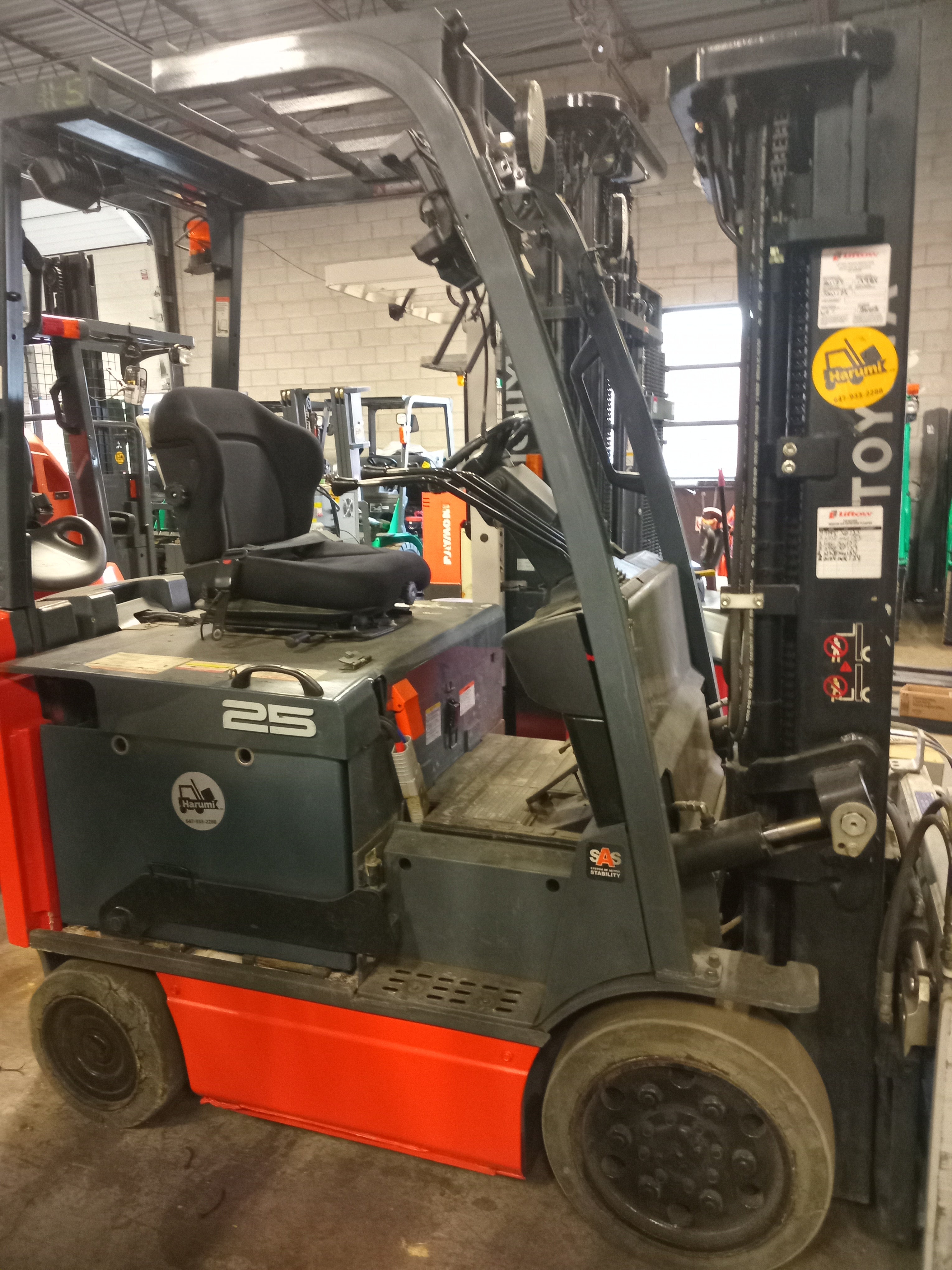 Toyota Electric Forklift (#C026)