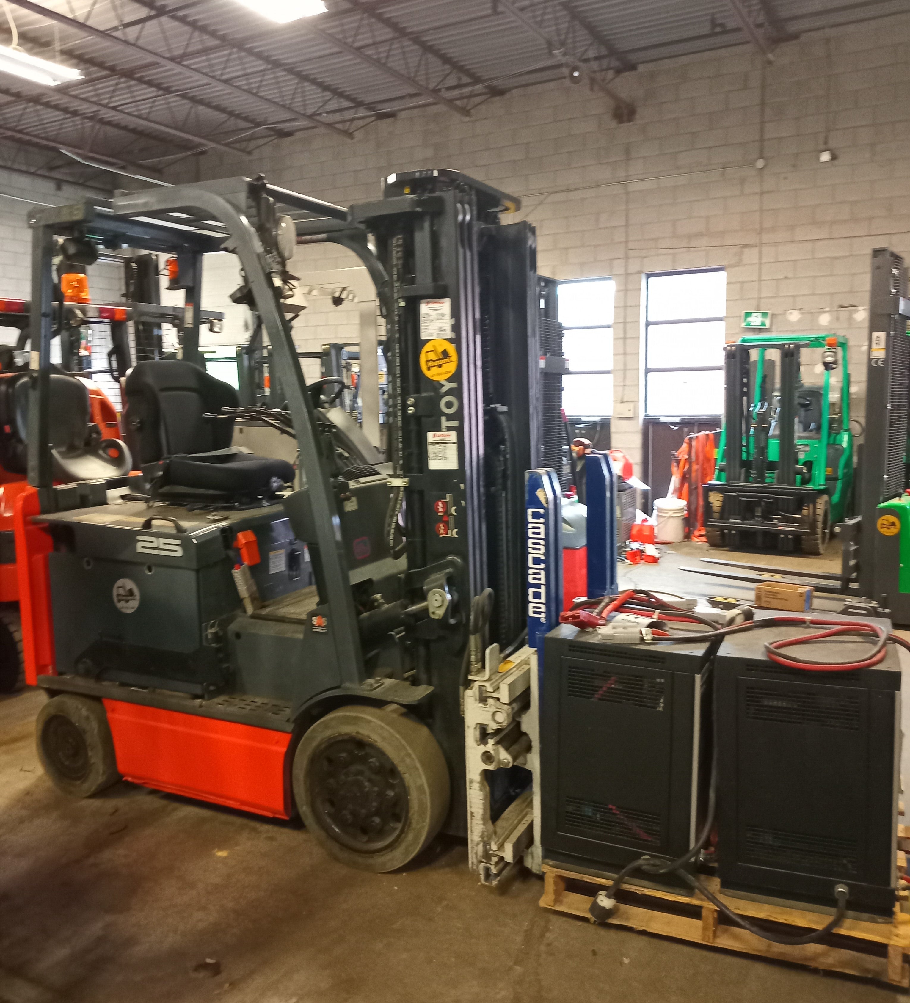 Toyota Electric Forklift (#C026)