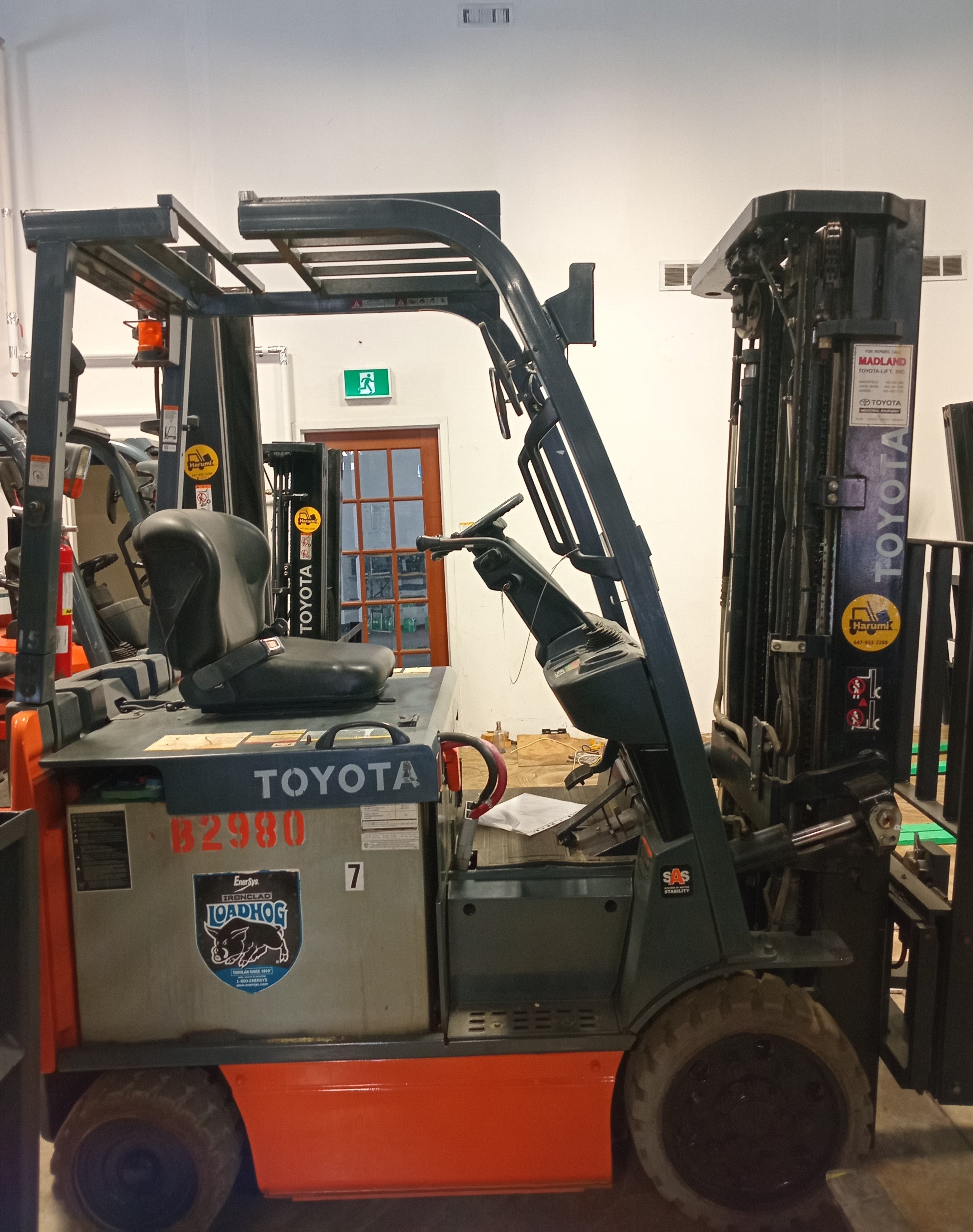 Toyota Electric Forklift (#C031)