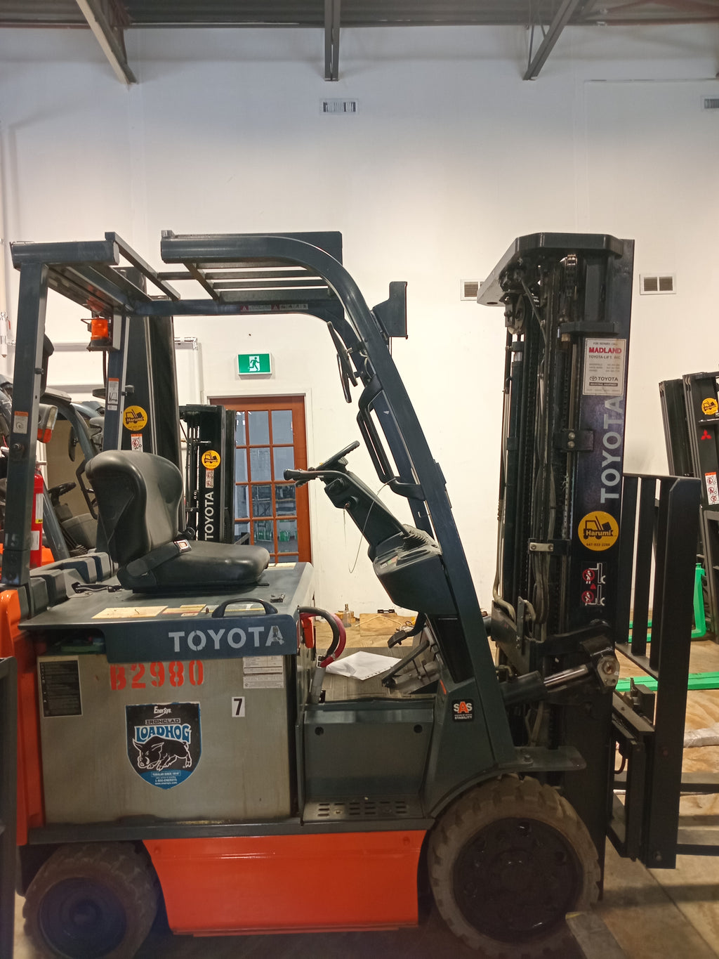 Toyota Electric Forklift (#C031)