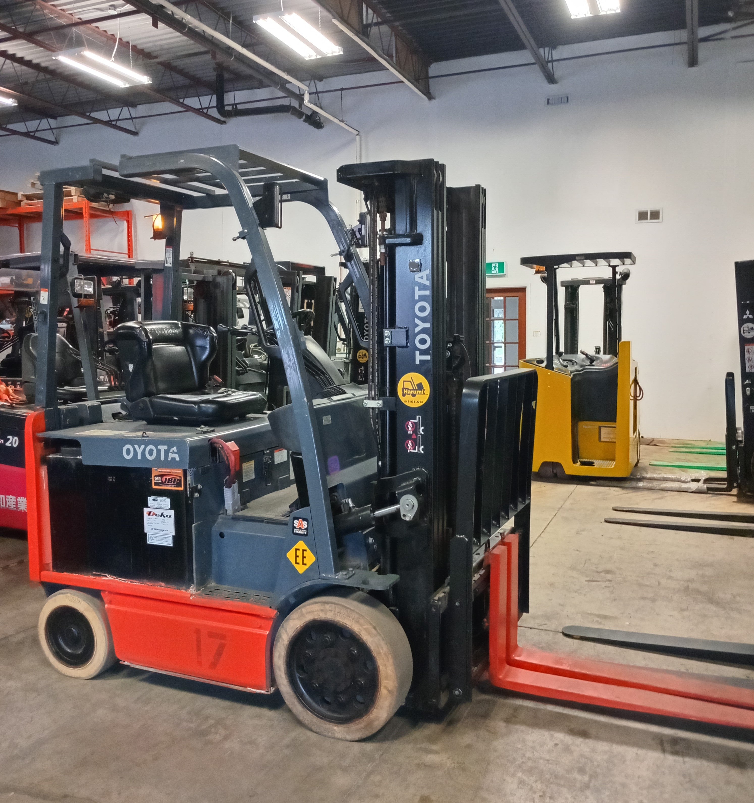 Toyota Electric Forklift (#C032)