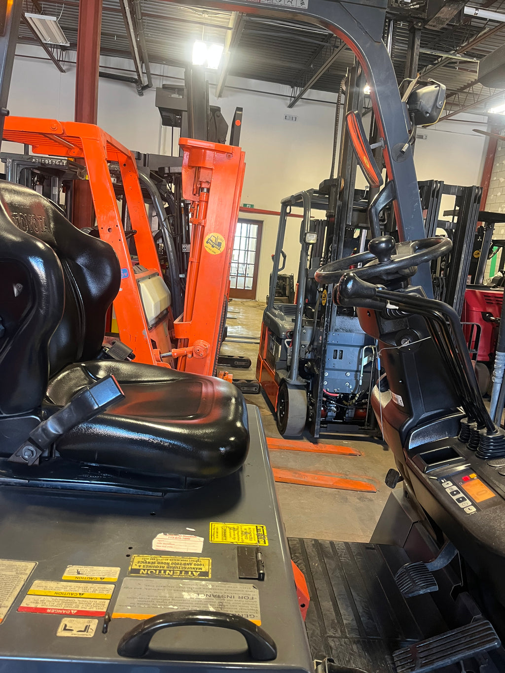 Toyota Electric Forklift (5000lbs) #90