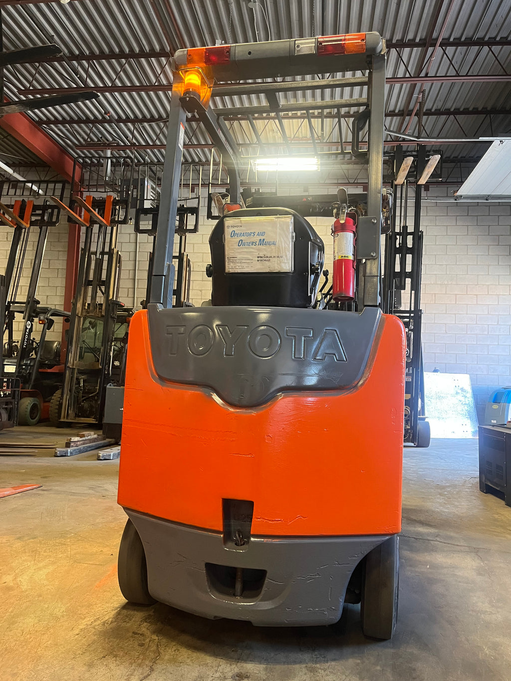Toyota Electric Forklift (5000lbs) #90