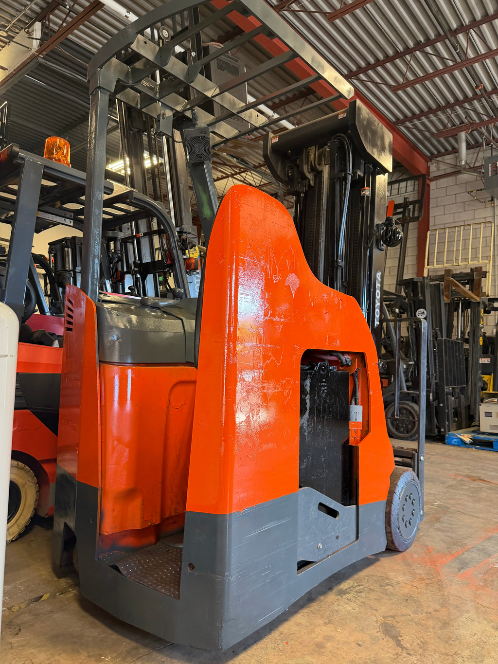 Toyota stand up forklift(C#...)