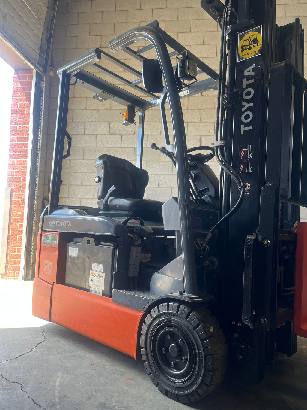 Toyota Electric Forklift (3300lbs) #97