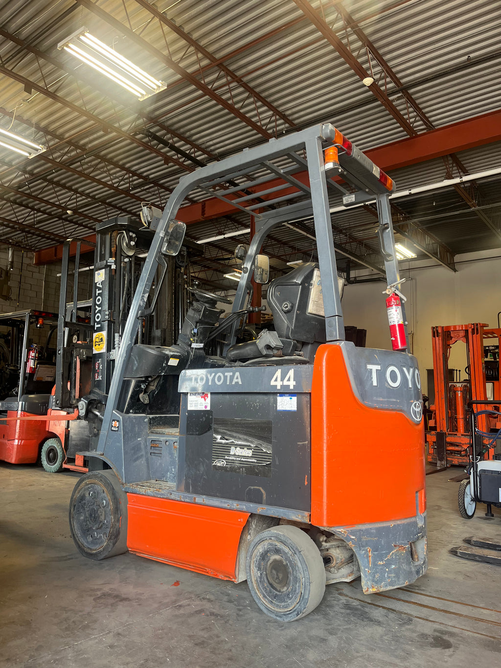 Toyota Electric Forklift (5000lbs) #90