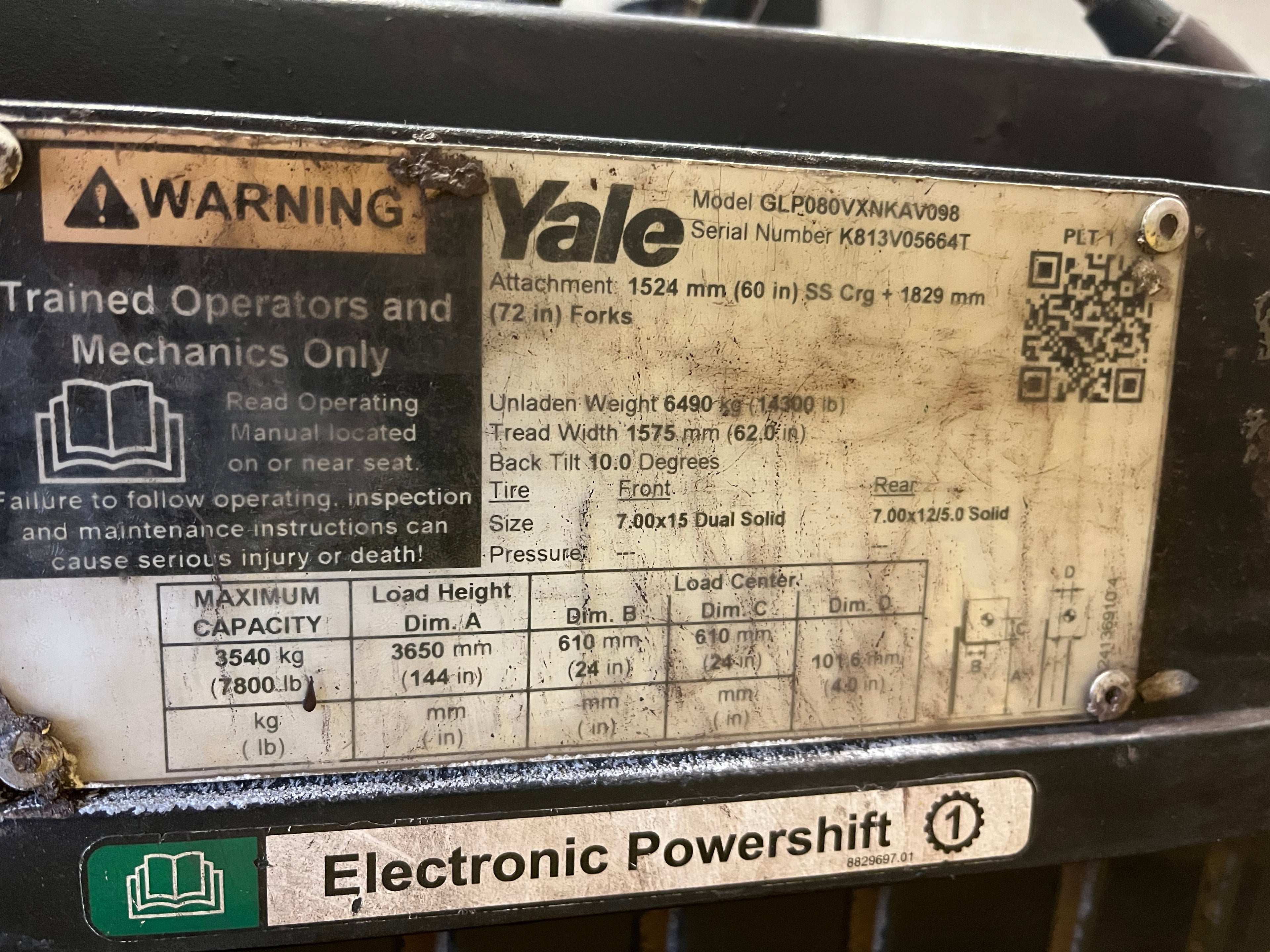 Yale Propane Forklift